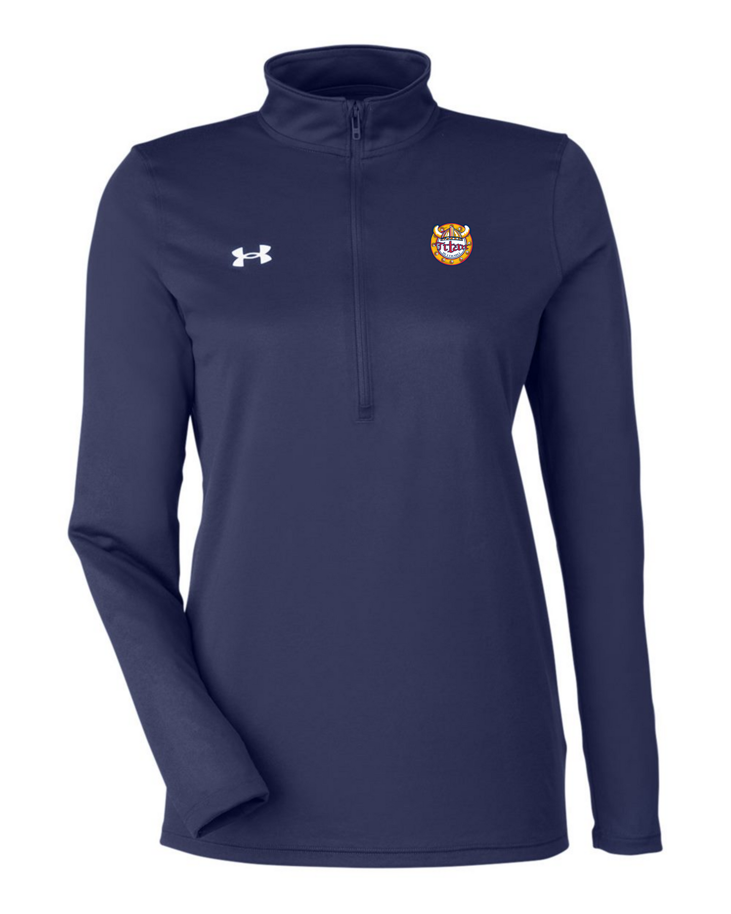 Chandail Under Armour demi-zip Team Tech pour femme – Titan