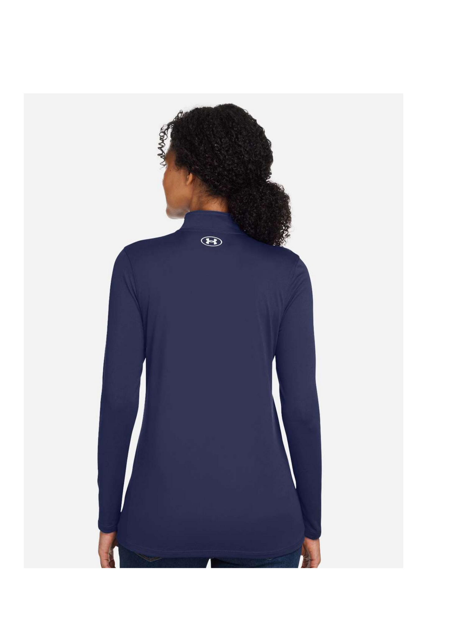 Chandail Under Armour demi-zip Team Tech pour femme – Titan